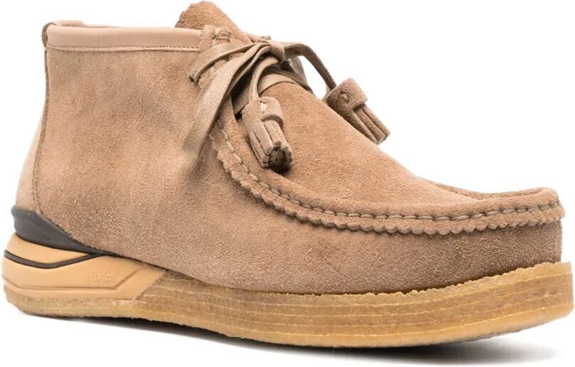 Visvim Beuys Trekker-Folk moc boots Beige - Foto 2