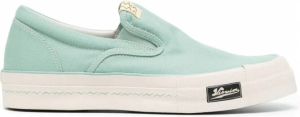 Visvim Zahra slip-on sneakers Groen