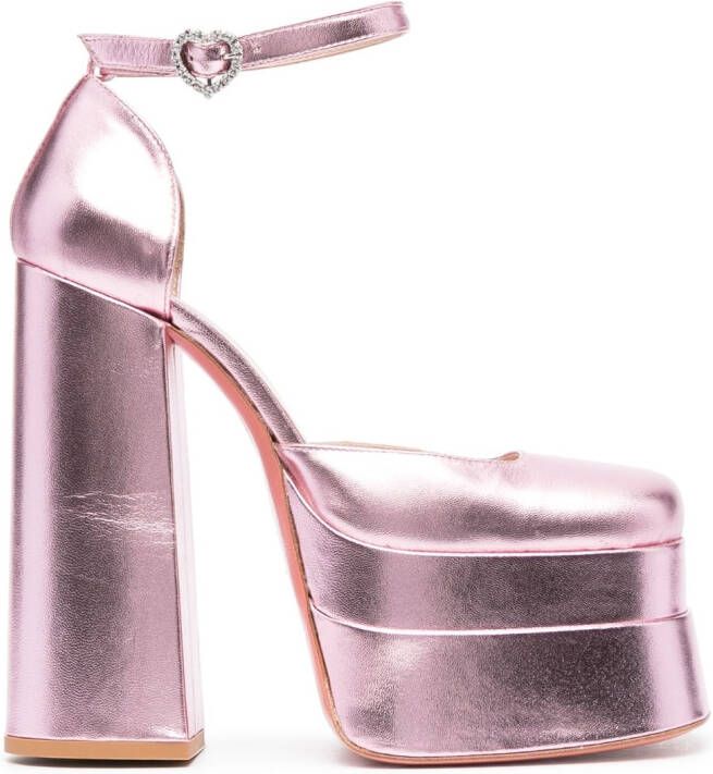 Vivetta Sandalen met metallic afwerking Roze