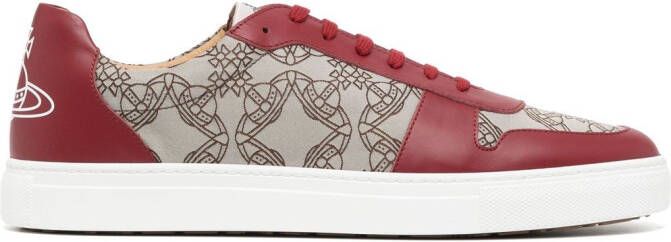 Vivienne Westwood Sneakers met logoprint Rood