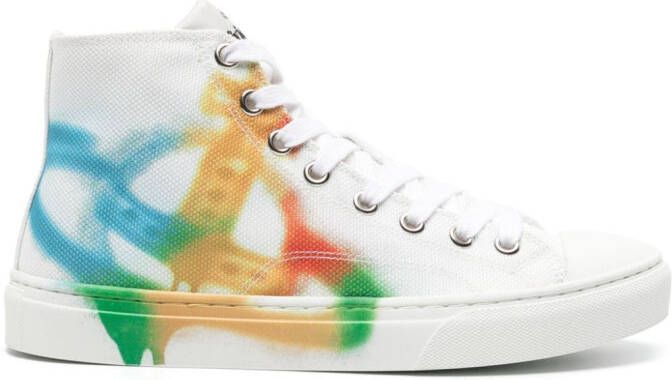 Vivienne Westwood Sneakers met logoprint Wit