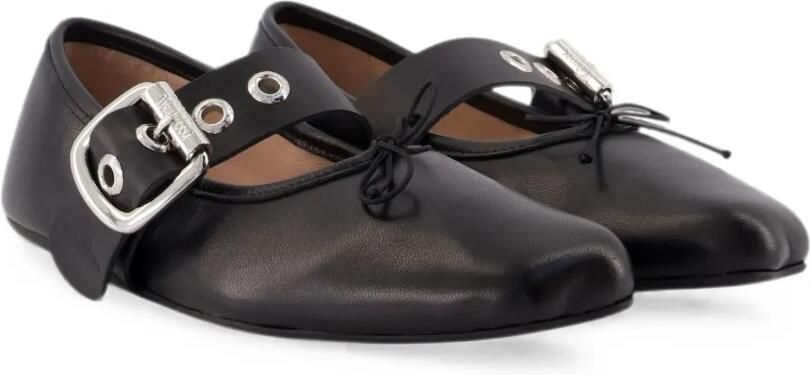 Vivienne Westwood Alice ballerina's met gespbandje Zwart - Foto 2