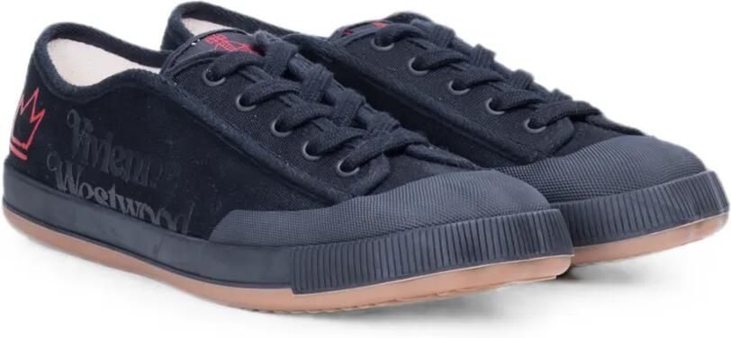 Vivienne Westwood Animal Gym cotton low-top sneakers Zwart - Foto 2