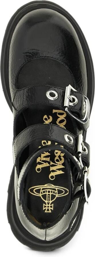 Vivienne Westwood Bacchus Mary Jane laarzen met drie bandjes Zwart - Foto 4