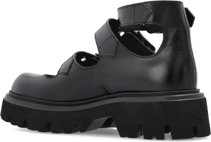 Vivienne Westwood Bacchus pumps met plateauzool en gesp Zwart - Foto 3