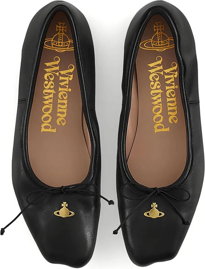 Vivienne Westwood Brigitte ballerina's Zwart - Foto 3