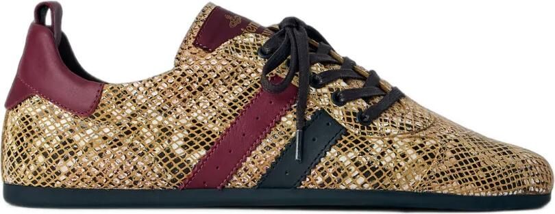 Vivienne Westwood Drunken sneakers met gestreept detail en textuur Beige