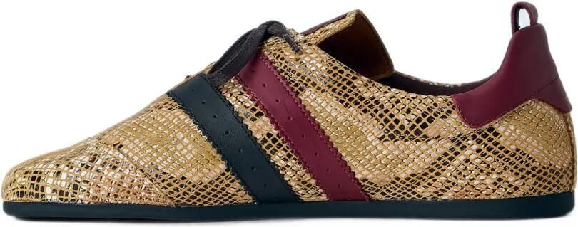 Vivienne Westwood Drunken sneakers met gestreept detail en textuur Beige - Foto 4