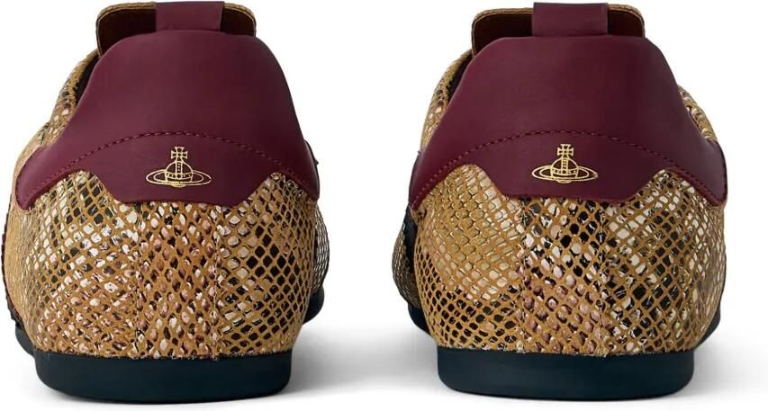 Vivienne Westwood Drunken sneakers met slangen-effect Beige - Foto 3