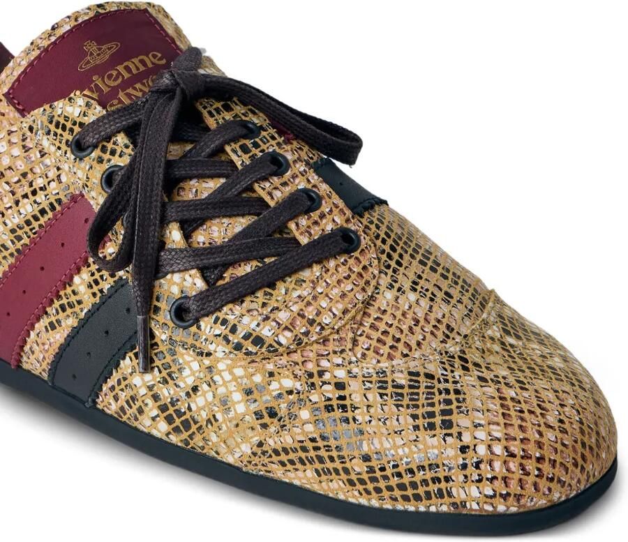 Vivienne Westwood Drunken sneakers met slangen-effect Beige - Foto 2