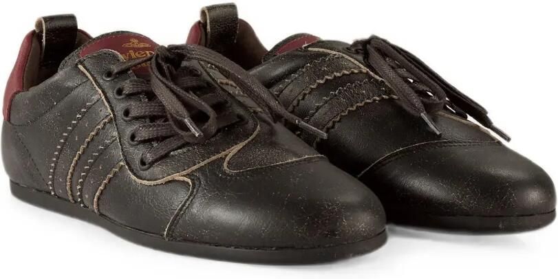 Vivienne Westwood Drunken Trainer leren sneakers Zwart - Foto 3