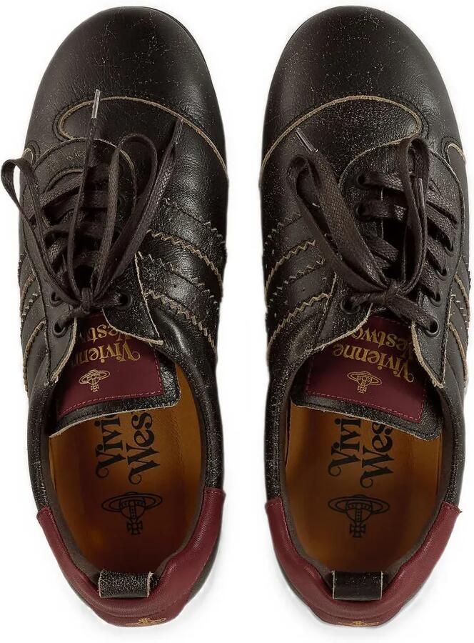 Vivienne Westwood Drunken Trainer leren sneakers Zwart - Foto 2