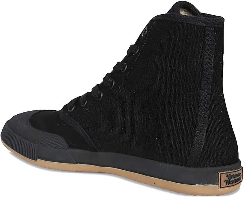 Vivienne Westwood High-top sneakers met logoprint Zwart - Foto 2