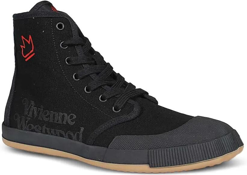 Vivienne Westwood High-top sneakers met logoprint Zwart - Foto 3