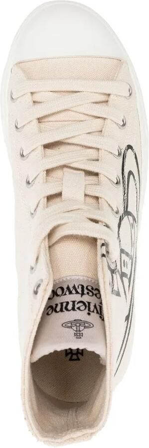 Vivienne Westwood High-top sneakers Wit - Foto 4