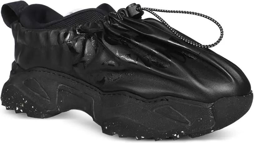 Vivienne Westwood Leren sneakers met trekkoord Zwart - Foto 3