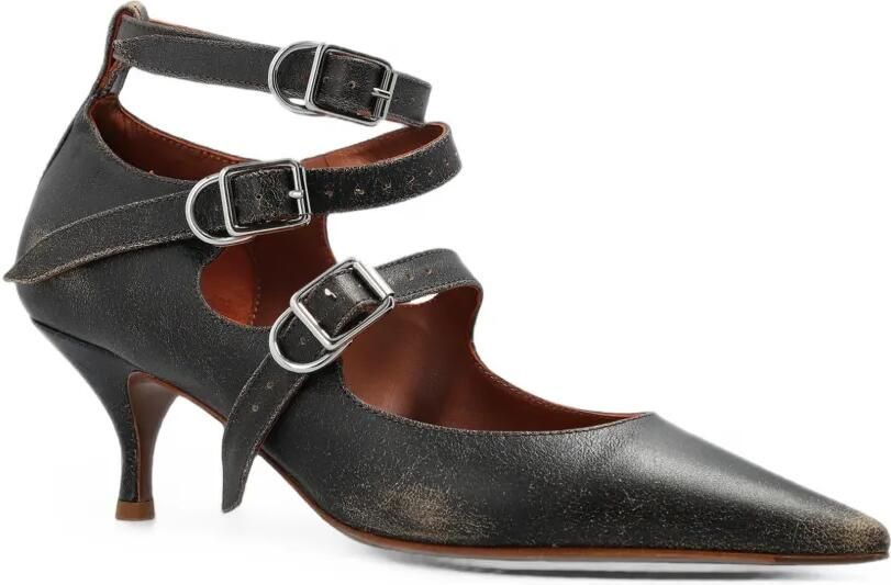 Vivienne Westwood Napoli Kitten pumps met gespbandje Zwart