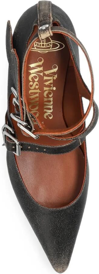 Vivienne Westwood Napoli Kitten pumps met gespbandje Zwart - Foto 4