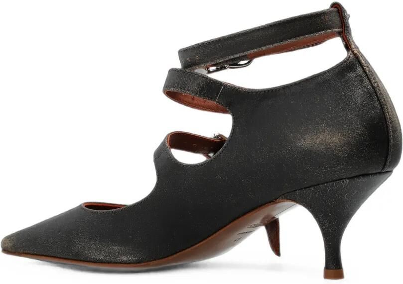Vivienne Westwood Napoli Kitten pumps met gespbandje Zwart - Foto 3