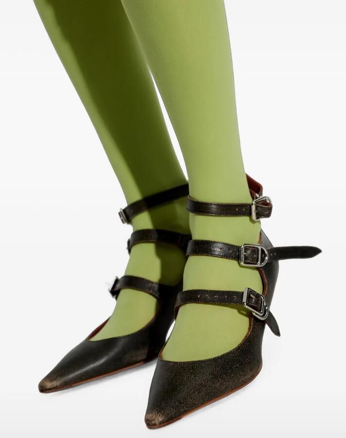 Vivienne Westwood Napoli Kitten pumps met gespbandje Zwart - Foto 2