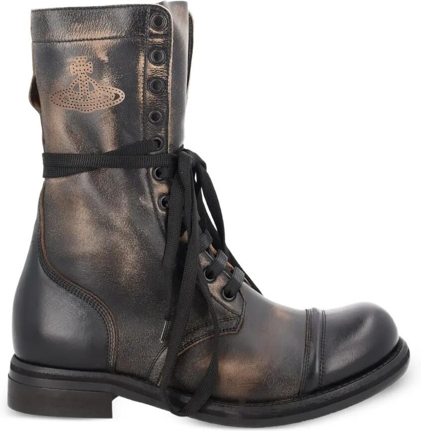 Vivienne Westwood Parachute Orb veterlaarzen Zwart