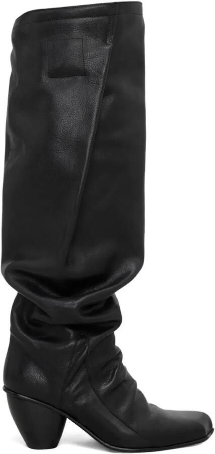 Vivienne Westwood Slouch leren laarzen Zwart