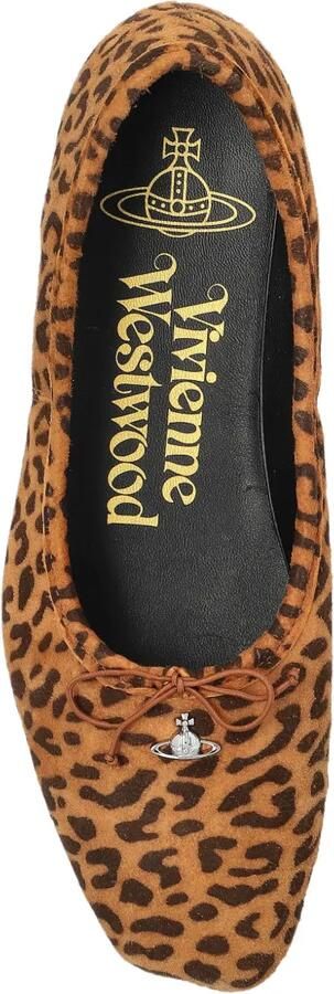 Vivienne Westwood Sneakers met luipaardprint en strik Bruin - Foto 3