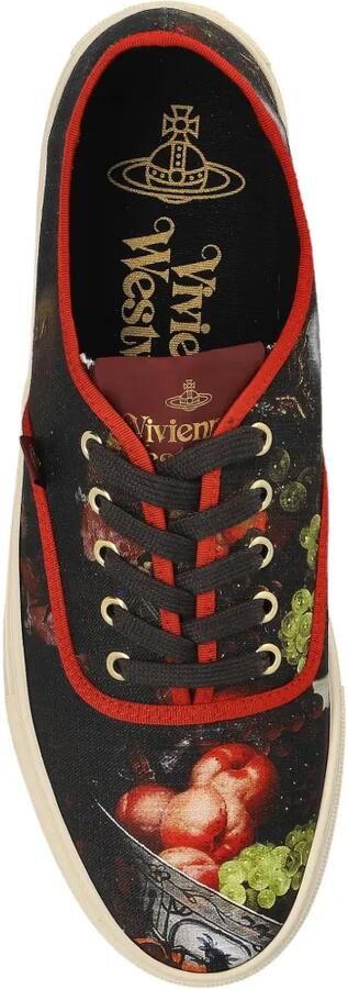 Vivienne Westwood Trucker sneakers met grafische print Zwart - Foto 4