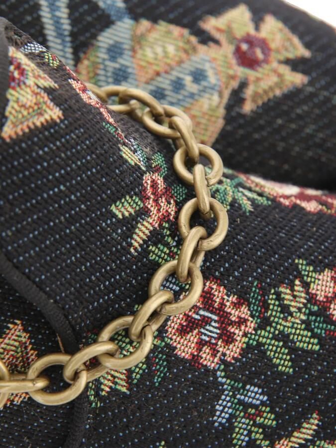 Vivienne Westwood Winston loafers met bloemen-jacquard Zwart - Foto 2