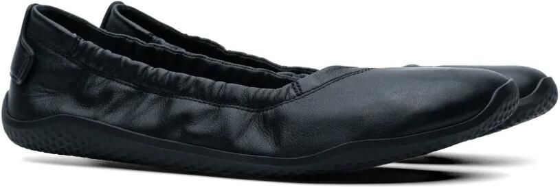 Vivobarefoot Ballerina's van bewerkt leer Zwart - Foto 3