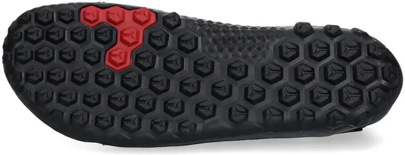 Vivobarefoot Mesh sandalen met klittenband Zwart - Foto 5