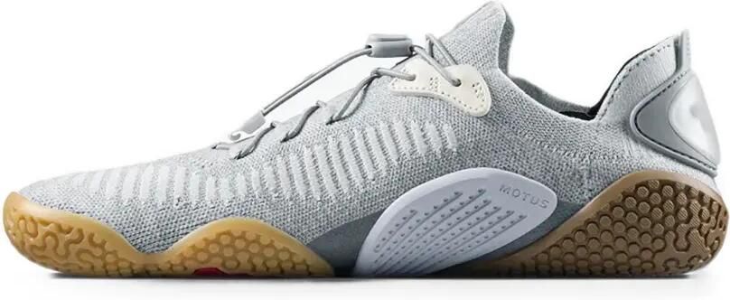 Vivobarefoot Motus Flex gebreide sneakers met houtje-touwtje-sluiting Grijs - Foto 5