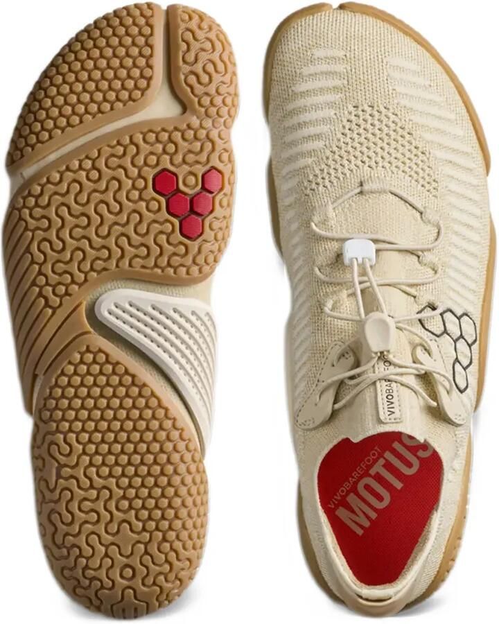 Vivobarefoot Motus knit sneakers Beige - Foto 2