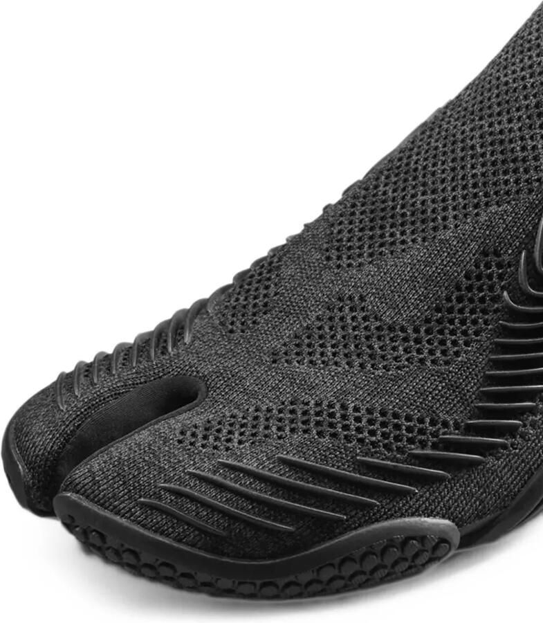Vivobarefoot Motus Flex Tabi sneakers met textuur Zwart - Foto 2