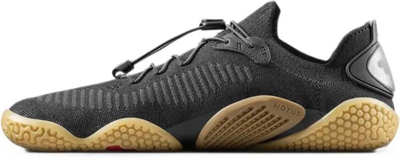 Vivobarefoot Motus gebreide sneakers Zwart - Foto 4