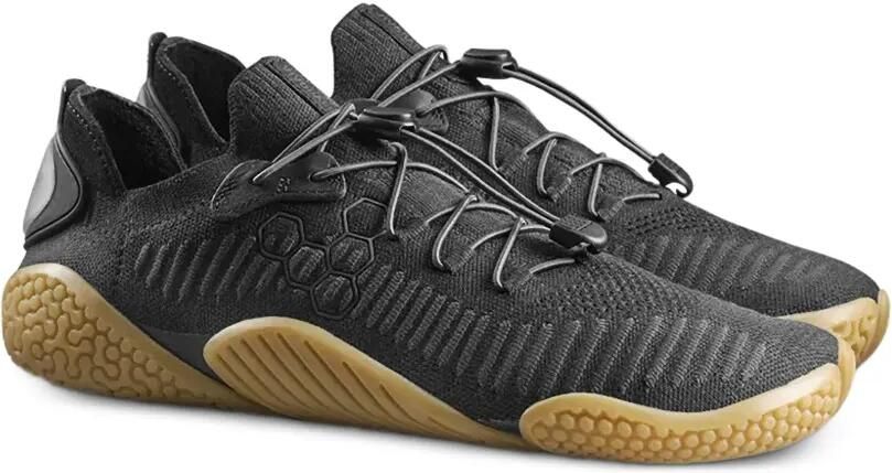 Vivobarefoot Motus gebreide sneakers Zwart - Foto 3