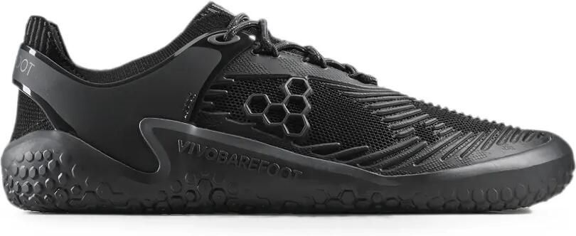 Vivobarefoot Motus Strength II sneakers met mesh vlak Zwart