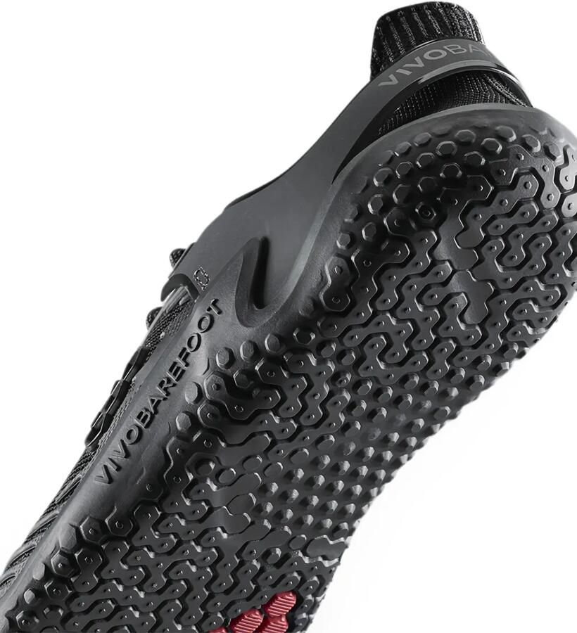 Vivobarefoot Motus Strength II sneakers met mesh vlak Zwart - Foto 2