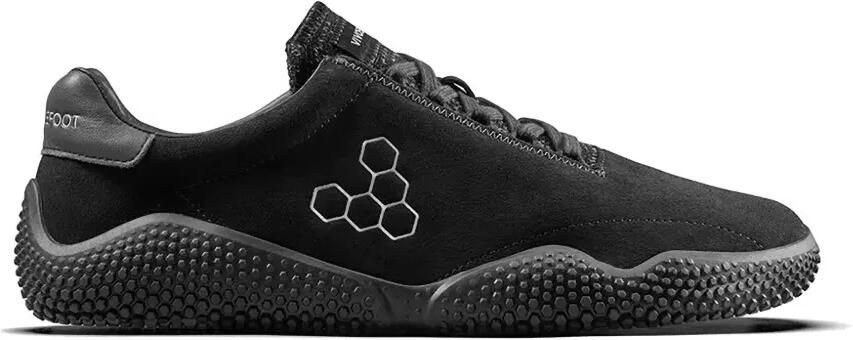 Vivobarefoot Motus Studio suède sneakers Zwart