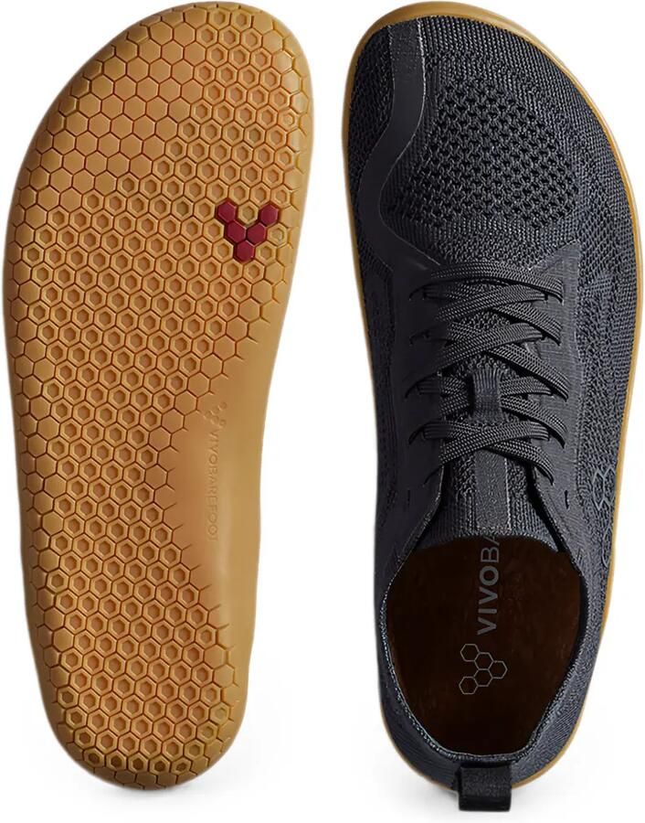 Vivobarefoot Primus Lite Knit Natural sneakers Grijs - Foto 2
