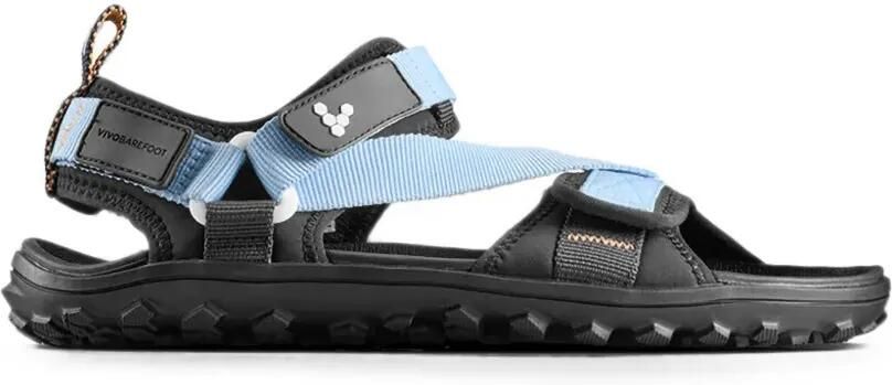 Vivobarefoot Tracker Ora sandalen met klittenband Zwart