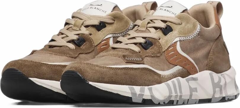 Voile Blanche Club 01 suede sneakers Bruin - Foto 5