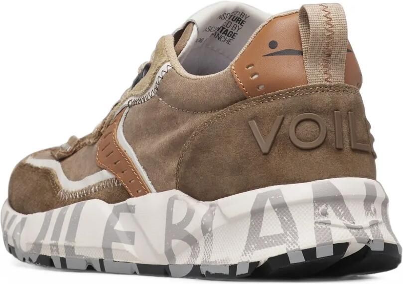 Voile Blanche Club 01 suede sneakers Bruin - Foto 3