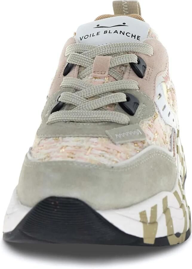 Voile Blanche Club 105 tweed sneakers Beige - Foto 2