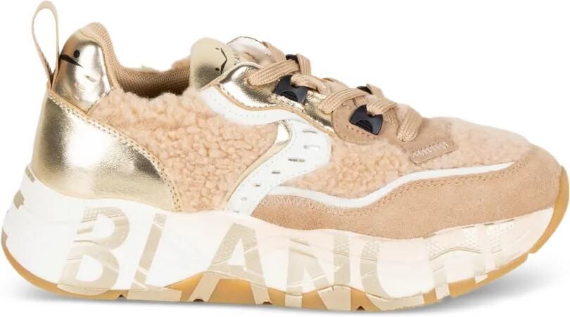 Voile Blanche Club panelled sneakers Roze