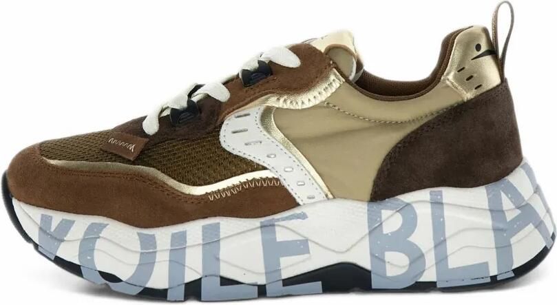 Voile Blanche Club105 leren sneakers Bruin - Foto 5