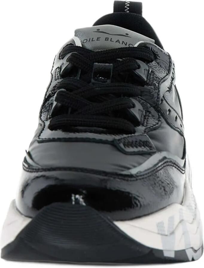 Voile Blanche Club105 sneakers met vlakken Zwart