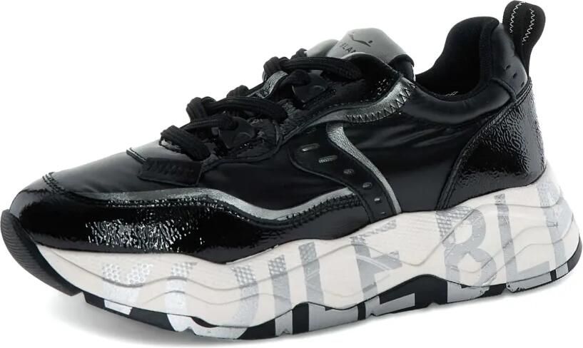Voile Blanche Club105 sneakers met vlakken Zwart - Foto 3