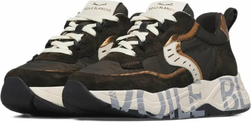 Voile Blanche Club105 panelled sneakers Zwart - Foto 5