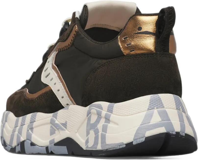 Voile Blanche Club105 panelled sneakers Zwart - Foto 3